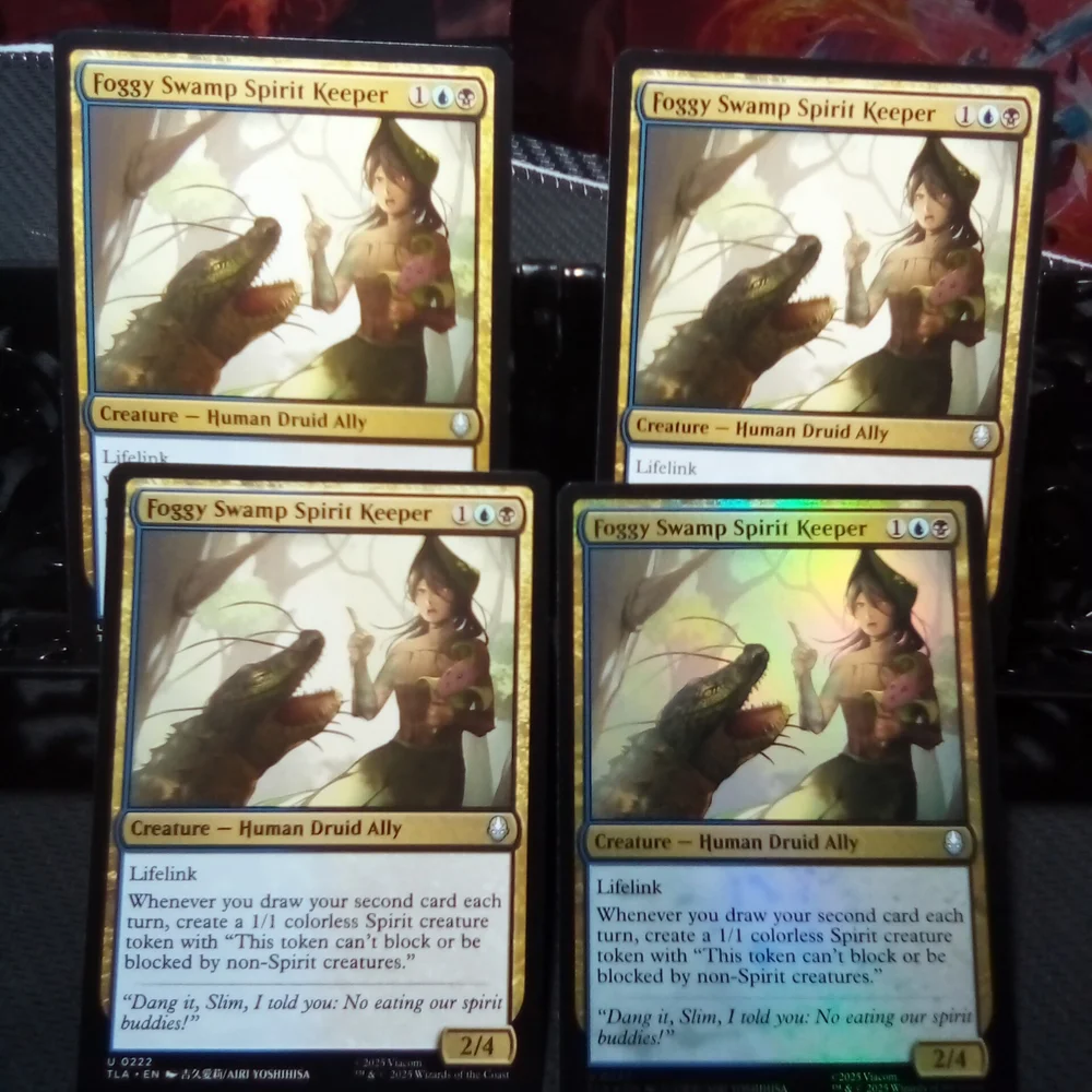Set Of 13 MTG Foggy Swamp Cards From Avatar The Last Airbender ~ Some Foil